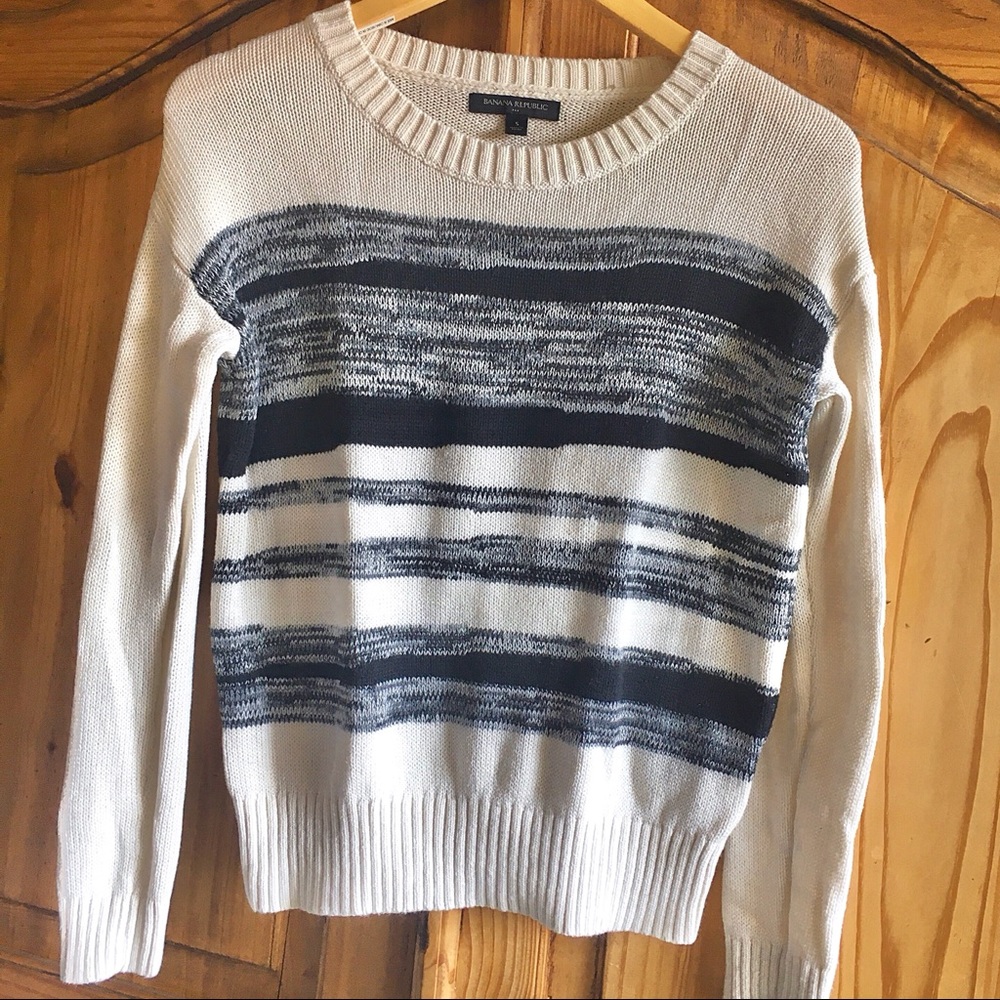 Banana Republic Sweater Womens Size Small Neutral